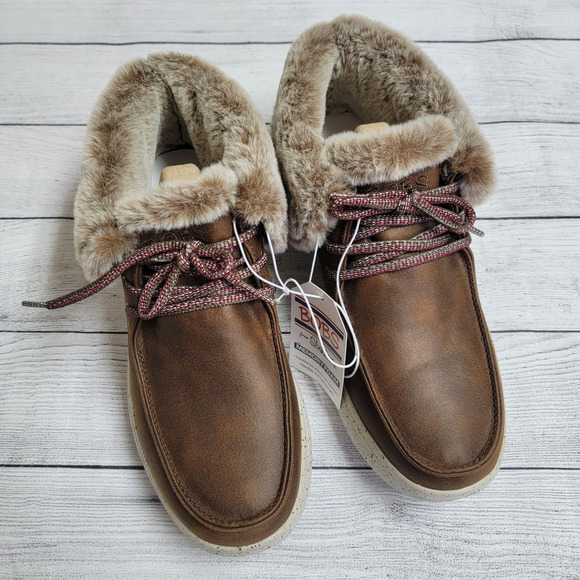 Skechers Shoes - Skechers BOBS Skipper Hang Glider Chukka Boots Brown Women's Size 10